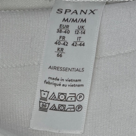 Spanx AirEssentials Got Ya Covered Mock Neck Pullover Women M Light Cloud Gray - Picture 8 of 9